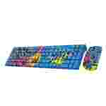 Xtech Disney Stitch XTK-D312ST | Teclado + Mouse Inalámbricos | Español | Combo Multimedia