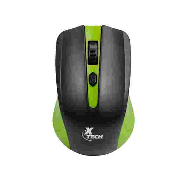 Xtech XTM-310GN | Mouse Gaming Inalámbrico | 1600 DPI | 4 Botones | Verde - Imagen 2
