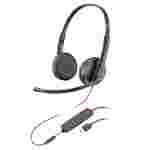 Audífono con Micrófono POLY Blackwire 3225 | USB-C | Binaural | Cancelación de Ruido | 8X229A6
