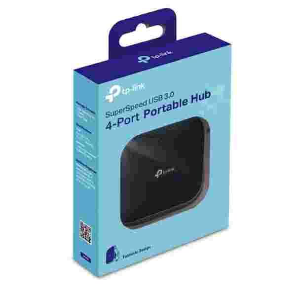 Adaptador_Portátil_TP-Link_UH400 Adaptador Portátil TP-Link UH400 | 4 Puertos USB 3.0 - Imagen 1