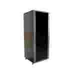 Agiler | Gabinete de Piso 24U | Rack 19” | 600 × 600 mm | Puertas con Cerradura | Negro