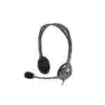 Audífono con Micrófono MYO | Conexión USB | Cable 5 ft | Negro