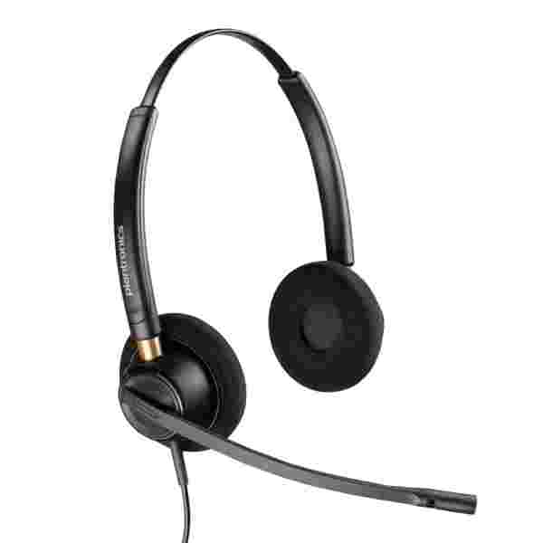 Audífono_con_Micrófono_POLY_EncorePro_520 Audífono con Micrófono POLY EncorePro 520 | Binaural | Cancelación de Ruido | TAA | Negro | 783P6AA#ABA - Imagen 1