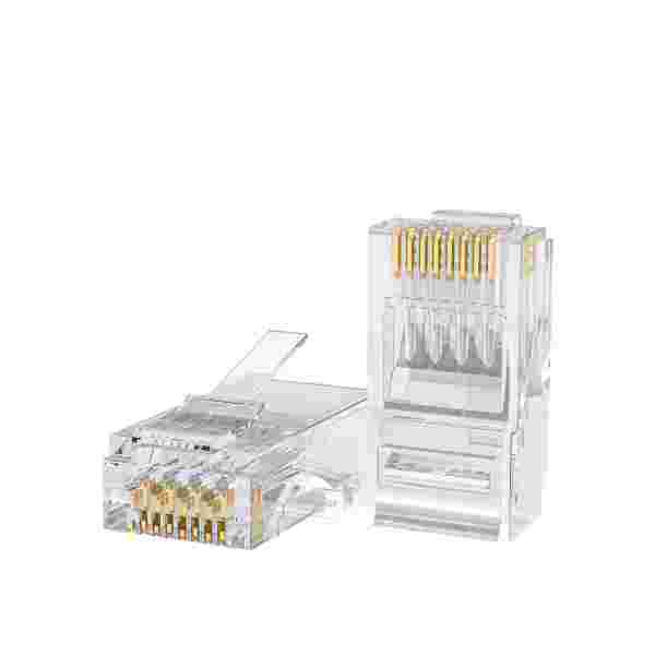 Version 1.0.0 Conector RJ45 AGILER | Red CAT6 | Unidad (AGI-1418) - Imagen 1