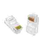 Conector RJ45 NEXXT | Red CAT5 | 30 Unidades | Gold Plated