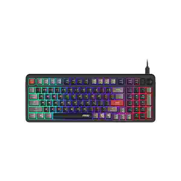 MSI_Forge_GK110 MSI Forge GK110 | Teclado Gamer USB | Inglés | RGB | Membrana | Teclado Numérico - Imagen 1