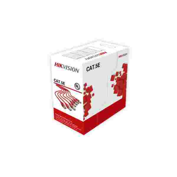 Rollo_de_Cable_UTP_Hikvision_CAT5E Rollo de Cable UTP Hikvision CAT5E | 305 m (1000 pies) | 24 AWG | 99% Cobre - Imagen 1