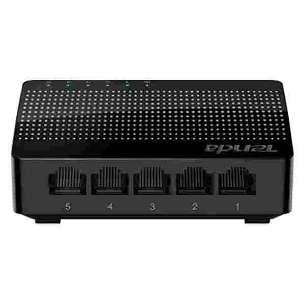 Switch Tenda SG105 | 5 Puertos Gigabit | No Administrable | 10/100/1000 Mbps - Imagen 1