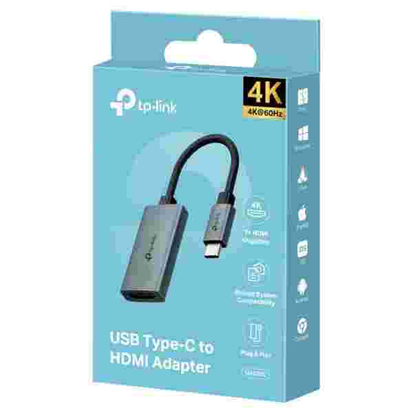 TP-Link_UA520C TP-Link UA520C | Adaptador USB-C a HDMI | Compatible Multi-OS - Imagen 1
