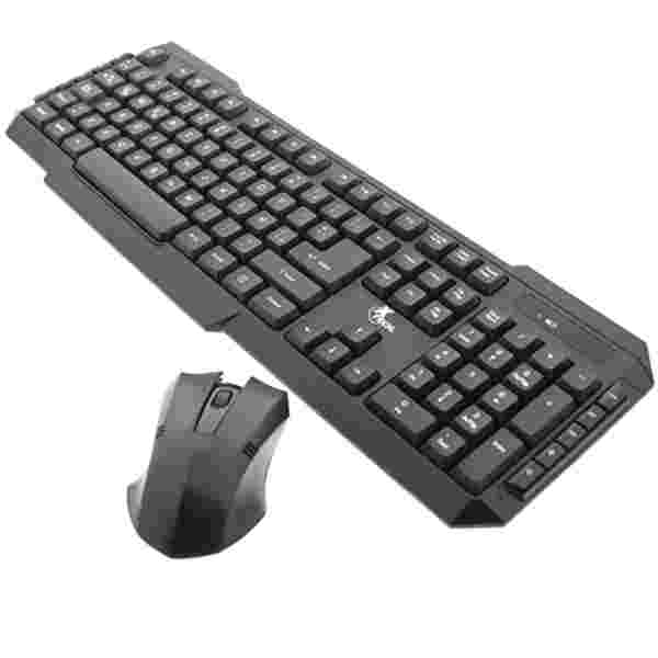 Xtech XTK-309S | Teclado + Mouse Inalámbricos | USB 2.4 GHz | Español | Combo Oficina - Imagen 1