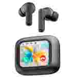 Audífono con Micrófono Earpods COBY | Estuche Inteligente con Pantalla | True Wireless | Bluetooth | Negro | CETW645BK