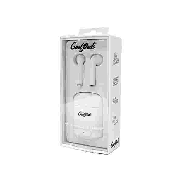 Audífono CoolPods EarPods | True Wireless (TWS) | Bluetooth | Micrófono Integrado | Blanco - Imagen 1