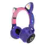 Audífono Xtech Hera | Bluetooth 5.0 | Micrófono Integrado | MicroSD | Morado/Rosado