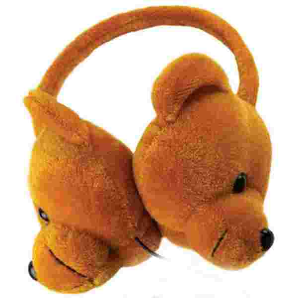 Version 1.0.0 Auriculares de Felpa COBY CPSIA para Niños 85 dB | Conector 3.5 mm | Diseño Oso - Imagen 1