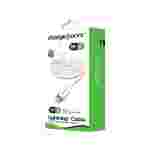 Cable Lightning 10FT Blanco | Para iPhone, iPod y iPad