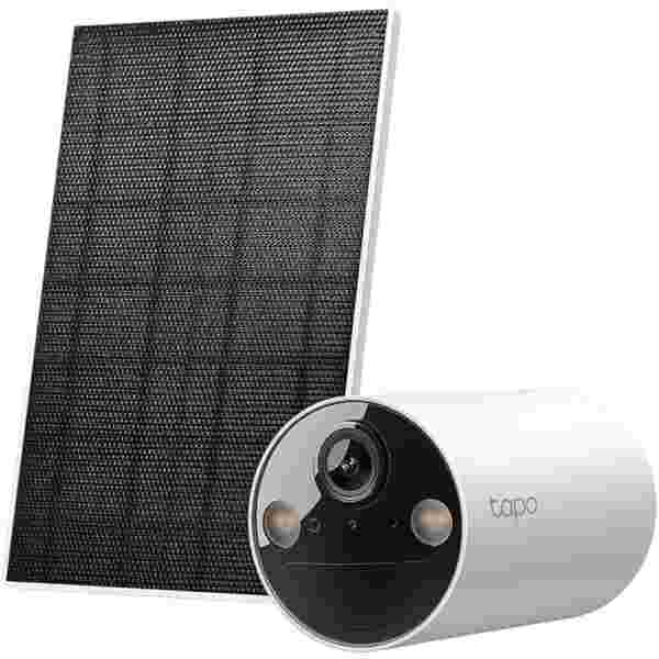 Cámara Inalámbrica TP-Link Tapo C410 KIT | Panel Solar Incluido | Resolución 2K | Visión a Color 24/7 | Base con Sirena - Imagen 1