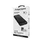 Cargador Móvil (Power Bank) ChargeWorx | 10,000 mAh | Indicador LED | Dual USB-A | Negro