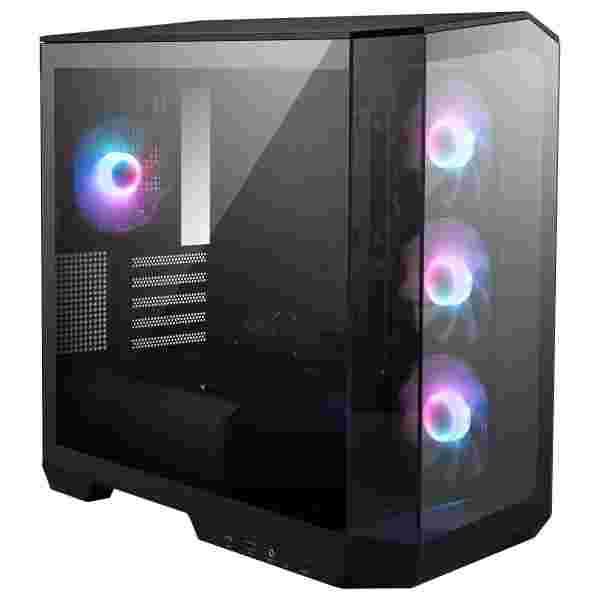 Case MSI MAG PANO M100R PZ | Tempered Glass | Micro-ATX / Mini-ITX | Negro - Imagen 1