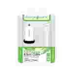 Combo Cargador de Carro Chargeworx | USB + Cable Lightning | Para iPhone, iPad e iPod | 3.3 Pies | Blanco