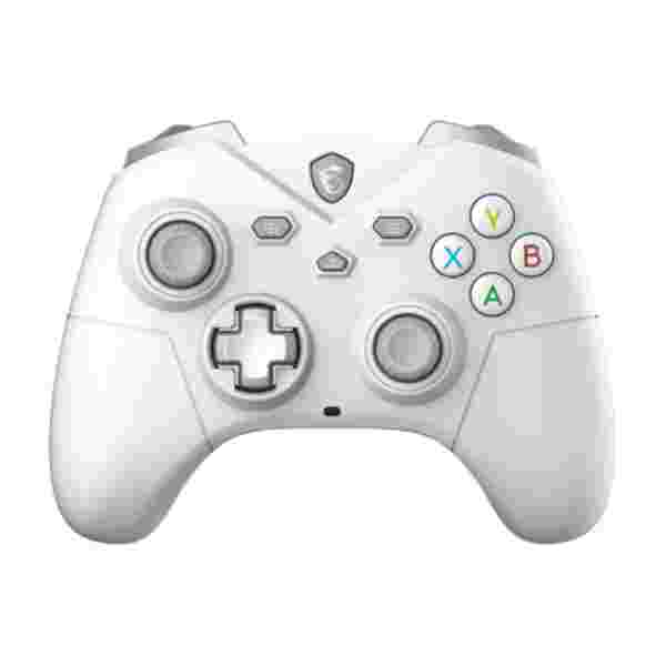 Gamepad MSI Force GC300 Wireless | Blanco | 2.4GHz | Batería 600mAh | Windows & Android - Imagen 1