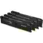 Memoria RAM 16GB Kit (4x4GB) Kingston HyperX Fury Black | DDR4 | 2133MHz | PC4-17000 | Desktop