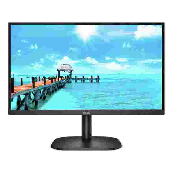 Monitor AOC 24 (23.8) 24B2XH Full HD IPS 75Hz DiseƱo Sin Marco HDMI & VGA Cuidado Visual Monitor AOC 24" (23.8") 24B2XH | Full HD IPS | 75Hz | DiseƱo Sin Marco | HDMI & VGA | Cuidado Visual - Imagen 1