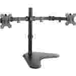 Soporte para Monitor Klip Xtreme Doble 13-32” | Inclinación 90° | Con patas | Modelo KPM-311