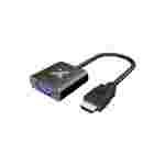 Adaptador Xtech HDMI Macho a VGA Hembra | Modelo XTC-384 | 1080p Full HD