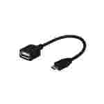 Cable Argom Micro-USB a USB | Carga y Datos | Alta Resistencia | Negro
