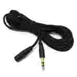 Cable Auxiliar Extensión Agiler | 3.5mm Macho a Hembra | 3 Pies (0.9m) | Negro