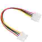Cable de Extensión de Corriente IDE | Molex 4 Pines | Macho a Hembra | Alimentación Interna PC