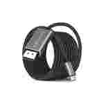 CABLE DISPLAY PORT ARGOM USB-C | 6 Pies | 4K 60Hz | Nylon Trenzado | Negro (ARG-CB-0096)