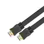 Cable HDMI Xtech | Diseño Plano | 15 Pies (4.5m) | Modelo XTC-415 | 4K UHD