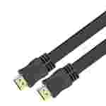 Cable HDMI Xtech | Plano y Antienredos | 25 Pies (7.6m) | 1080p / 4K | Negro (XTC-425)