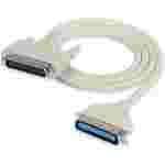 Cable Paralelo Agiler DB25 a CN36 | Impresora IEEE 1284 | 10 Pies (3m) | Blanco