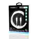 Cable Tipo-C a Tipo-C Argom | 65W Power Delivery | 6 Pies (1.8m) | Carga Rápida | Blanco