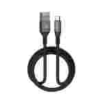 CABLE USB KLIP XTREME KAC-050-3FT | USB-A a USB-C | 30W | 480 Mbps | 1 Metro | Nylon