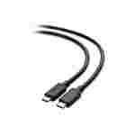 Cable USB Tipo C Macho a USB Tipo C Macho Agiler | Alta Velocidad | Blanco/Negro | AGI-1385