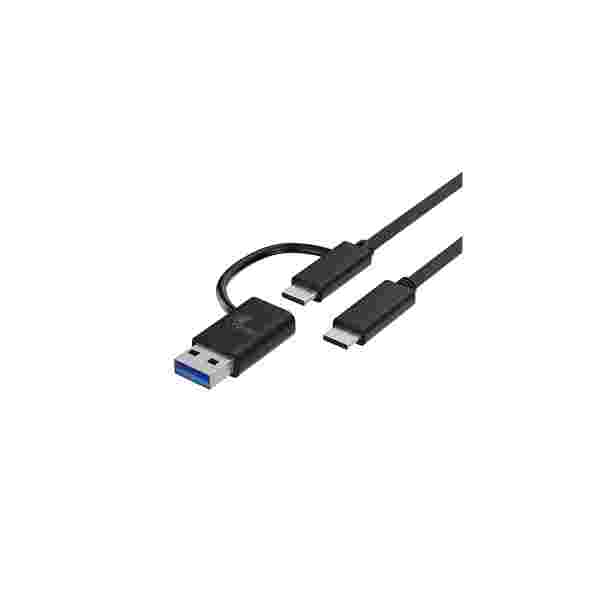 CABLE XTECH SPLITTER USB-C A USB-C + USB-A Adaptador 2 en 1 Carga y Datos (XTC-532) CABLE XTECH SPLITTER USB-C A USB-C + USB-A | Adaptador 2 en 1 | Carga y Datos | (XTC-532) - Imagen 1