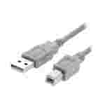 Cable Xtech USB A/B | 6 Pies | Beige | Para Impresora y Escáner