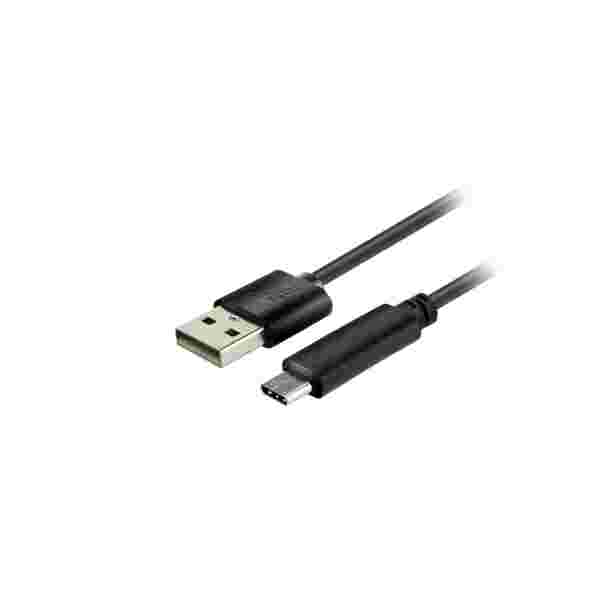 Cable Xtech USB-C a USB-A 2.0 6 Pies (1.8m) Carga y Datos Negro (XTC-512) Cable Xtech USB-C a USB-A 2.0 | 6 Pies (1.8m) | Carga y Datos | Negro (XTC-512) - Imagen 1