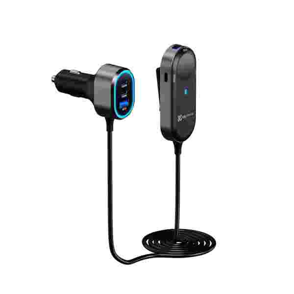 Cargador para Vehículo Klip Xtreme | 100W PD | 4x USB-C + 2x USB-A | Modelo KCC-100 - Imagen 1