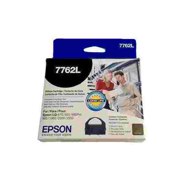 Cinta Epson Original Negro | Serie LQ-670 / LQ-680 | Alta Duración - Imagen 1