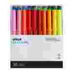Kit de Bolígrafos Cricut Infusible Ink | 30-Pack | Punta Fina (0.4 mm) | Multicolor (2008002)
