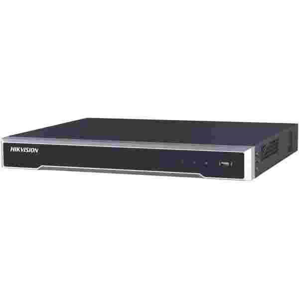 NVR Hikvision 8 Canales 4K | 8 Puertos PoE | 2 Bahías SATA (6TB c/u) | H.265+ & MPEG4 - Imagen 1