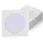 Sobres de Papel para CD/DVD | Color Blanco con Ventana | Paquete de 100 Unidades | 100PK