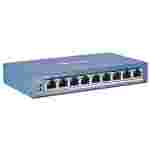 SWITCH 8 PUERTOS HIKVISION | No Administrable | 10/100 Mbps | 2x Puertos de Enlace RJ45