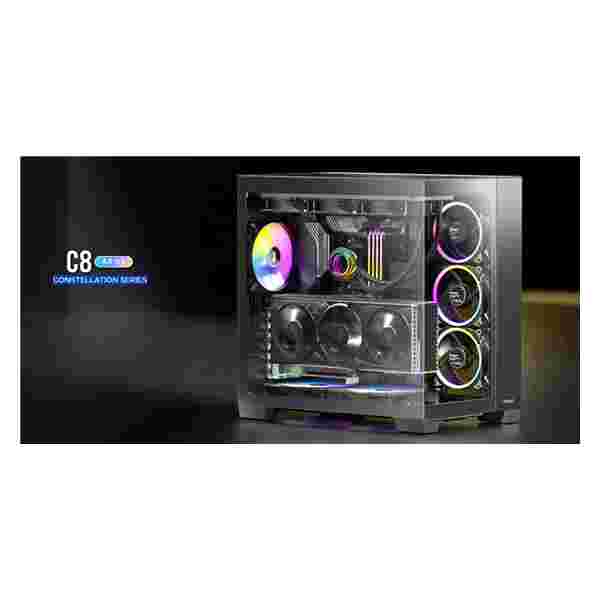Gabinete Gaming Antec C8 ARGB Black - Imagen 1