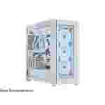 Gabinete Corsair iCUE 5000X QL Edition Mid Tower - Blanco