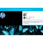 Cartucho y Limpiador de Cabezal HP 81 Negro (C4950A)